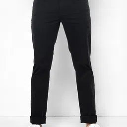 Celio Men Slim Fit Easy Wash Cotton Trousers-image-104