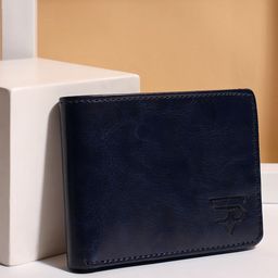 JND Men Zip Detail PU Two Fold Wallet-21