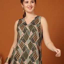 Anouk Rustic Ethnic Motifs Printed Top-picture-2