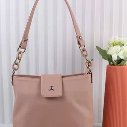 Mochi Women Solid Structured Shoulder Bag-12