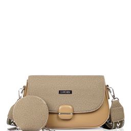 Luvoksi Women Textured PU Structured Sling Bag-image-37