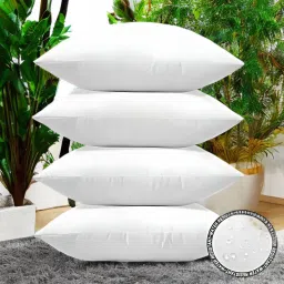 LUXURY Polyester Fibre Abstract Sleeping Pillow Pack of 4-image-32