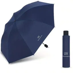 UV Protection | Specially For Man, Woman & Child- 1Pc Umbrella (Blue) Umbrella Umbrella-27