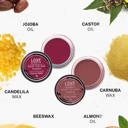 LOVE EARTH Set of 2 Creamy Matte Lip & Cheek Tint 8 g Each - Sieze The Day & Never Look Back image 2