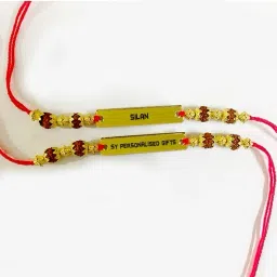 Rudraksh SYG Rakhi 14245 Mauli Thread Rakhi Set-24
