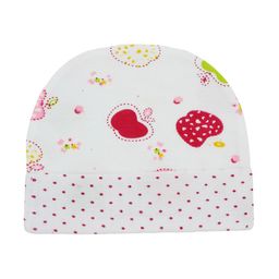 BAESD Kids Set of 4 Self Design Cotton Beanie Caps image 4