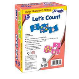 Frank Set of 10 Three-Piece Let's Count Early Learning Puzzle image 4