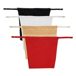 PLUMBURY Pack Of 4 Cleavage Cover Clip-On Mock Camisole-image-41