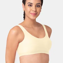 Tweens Off White Bra Full Coverage image 2