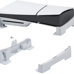 ZITRONIX Desk Stand for PS5 Slim Console, Horizontal Stand for PS5 Slim ConsoleGaming Accessory Kit-23