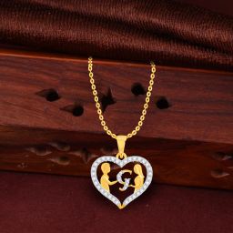 Couple Pendant "G" Letter Gold plated Valentine Latest Brass Chain Pendant Gold-plated Cubic Zirconia Brass Pendant-image-45
