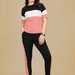 Striped Women Track Suit-image-39