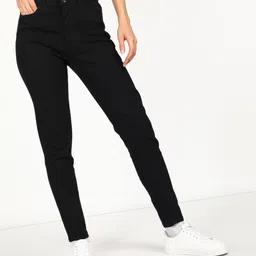 flying machine Women Skinny Mid Rise Black Jeans-picture-40
