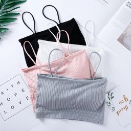 Pack of 3 Women Sports Lightly Padded Bra-image-50