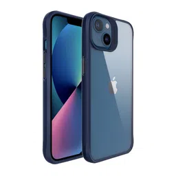 DailyObjects Hybrid Shockproof iPhone14 Plus Clear Back Case image 5