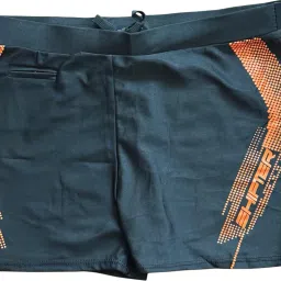 Printed Swimming Costume For Men Swimsuit for Men & Boys Printed Men Trunk Orange Swimsuit-image-33