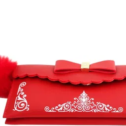 mahabal Casual, Formal, Party Red Clutch - Regular Size image 4