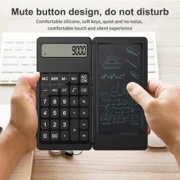 zuvilika 2-in-1 Calculator with 6-Inch LCD Writing Pad Basic Calculator image 2