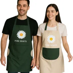 Polyester Chef's Apron - Free Size-47