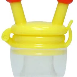 safe-o-kid BPA-Free Silicone Fruit Nibbler Soft Pacifier For 6-9 Months Babies Feeder image 2