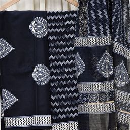 Amaya Pure Cotton Unstitched Dress Material-image-15