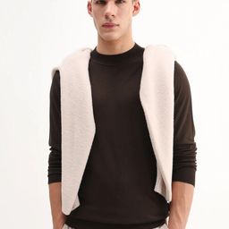 RARE RABBIT Alva Men Dark Brown Solid Round Neck Pullover-image-54