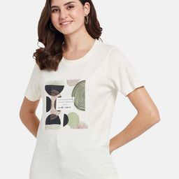 METTLE Women Printed T-shirt-image-55