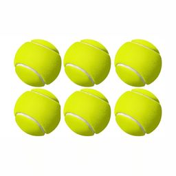 HackerX 6Pcs Fuzzy Sports Tennis Ball-42