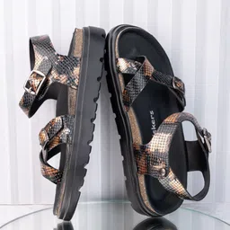 BRISKERS Women Printed Open Toe Flats-image-62