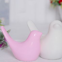Aura White Birds and Animals Showpiece-29