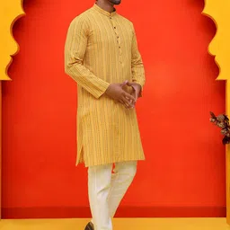 Anouk Rustic Men Regular Kurta with Pyjamas-41