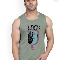 SLOWLORIS Set of 2 Men's Printed Sleeveless Cotton Innervest-picture-8