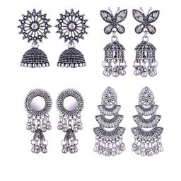 Sangria Alloy Silver-Plated Earrings-image-26