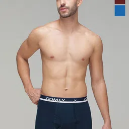 AMUL COMFY Pack Of 3 Pure Cotton Mini Trunks - AC-MTROE-AF-MA-SB-4XL-3PC-picture-9