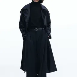 H&M Wide Tailored Trousers-image-8