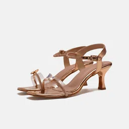 Froh Feet Women Party Kitten Sandals with Embellished-picture-42