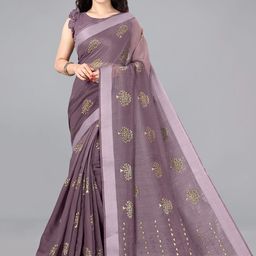 MIRCHI FASHION Embellished Zari Ready to Wear Saree-image-33