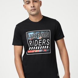 Lee Men Typography Printed Cotton Slim Fit T-shirt-image-72