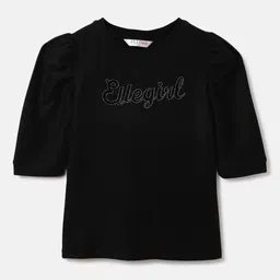ELLE Girls Round Neck Regular Top-image-34