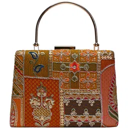 HORRA Embellished Box Clutch-15