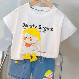 LULU & SKY Unisex Kids T-shirt with Shorts-picture-21