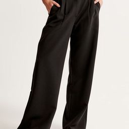 FNOCKS Women Brooklyn High-Rise Lint Free Pleated Trousers-image-17