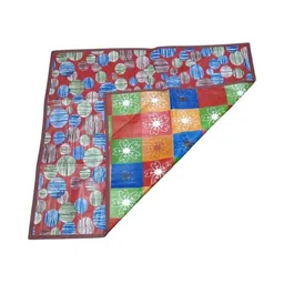 CASA-NEST Red & Blue Printed Reversible Waterproof Table Placemats-33