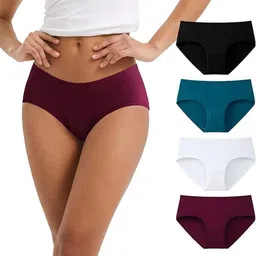 Diving Deep Pack of 4 Cotton Hipster Briefs-picture-37