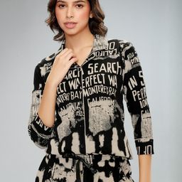 Lotik Women Black Night suits-image-42