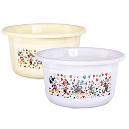 Aura White & Cream-Coloured 2 Pieces Printed Bath Accessories Set-11