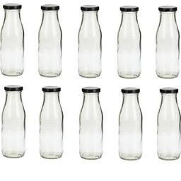 SOMIL Set Of Transparent Glass Water Bottle-image-60