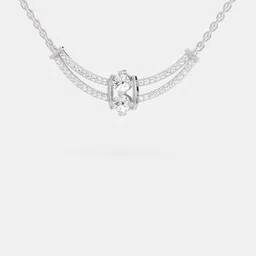 Sparkles Lab Grown Diamond 0.58 Carat Necklace-image-72