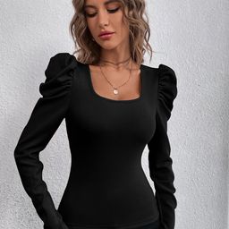 StyleCast Women Puff Sleeve Top-picture-10