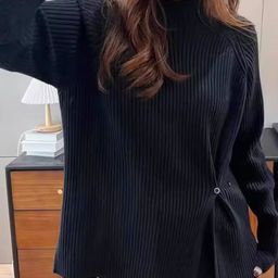 StyleCast Women Mock Collar Sweaters-image-64